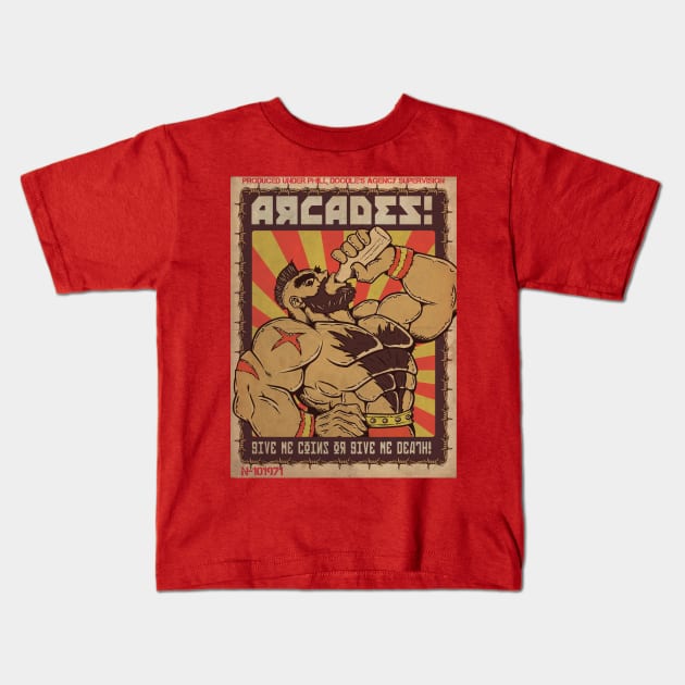 Retrolution 01 Kids T-Shirt by lipebello